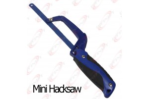  Mini Hacksaw All Metal Construction For Hard to Reach Places w/ #60 Blade